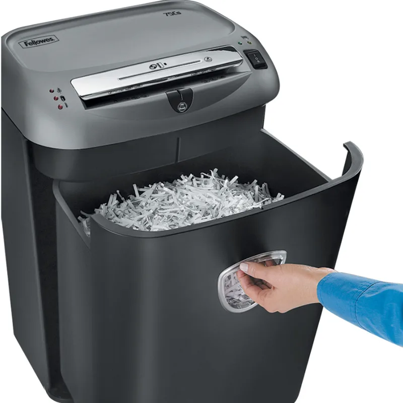 دسترسی مخزن کاغذ Fellowes Powershred 75C فلوز