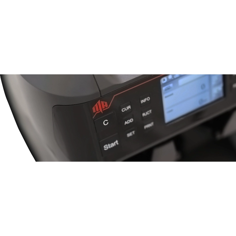 نمای نزدیک سورتر اسکناس MA NC-7100