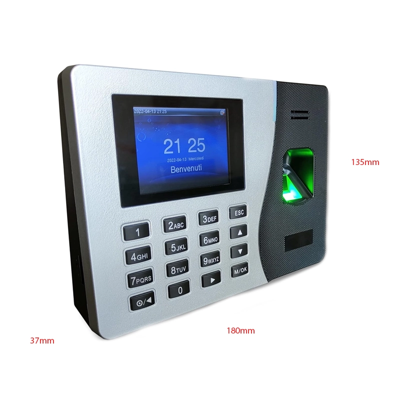 مشخصات دستگاه حضور و غیاب F300 اثر انگشت