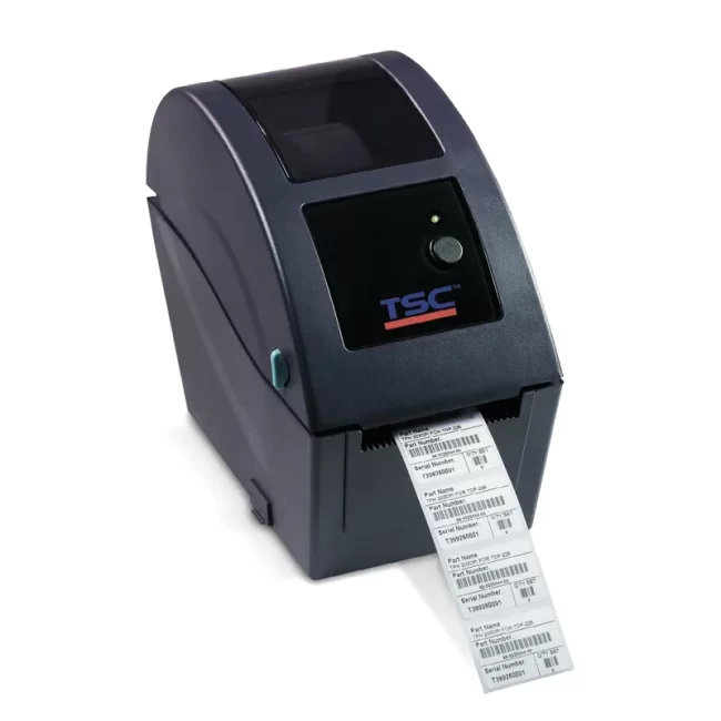رنگ مشکی لیبل پرینتر TSC مدل TDP-225