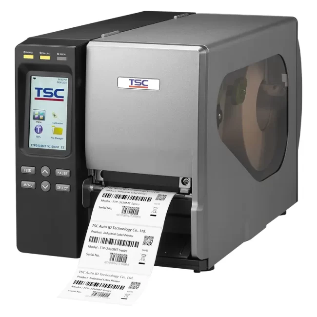 لیبل پرینتر صنعتی TSC TTP-2410M تی اس سی