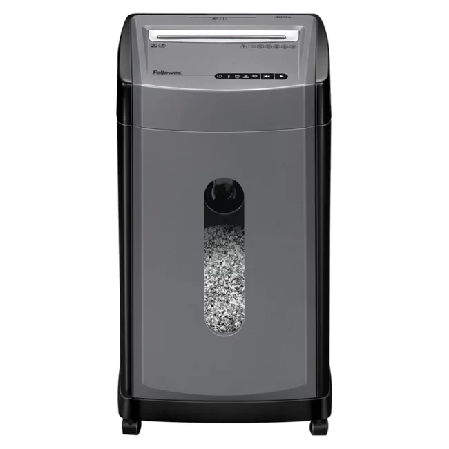 کاغذ خردکن طوسی رنگ Fellowes Powershred 46Ms فلوز