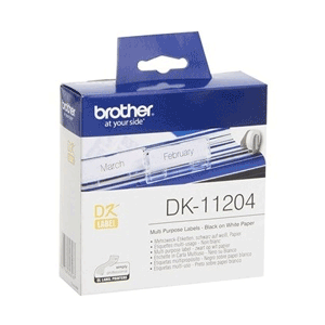 برچسب لیبل پرینتر Brother DK-11204