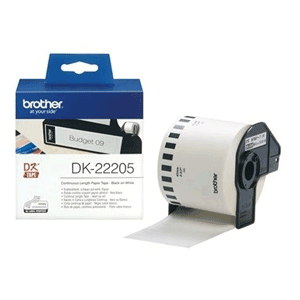 برچسب لیبل پرینتر Brother DK-22205