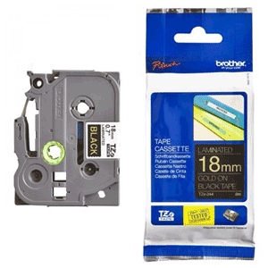 برچسب لیبل پرینتر Brother TZe-344