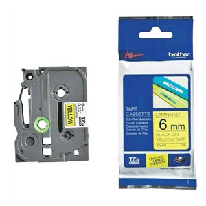 برچسب لیبل پرینتر Brother TZe-611