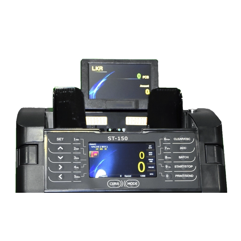 صفحه نمایش دستگاه تشخیص اصالت ارز Seetech ST-150