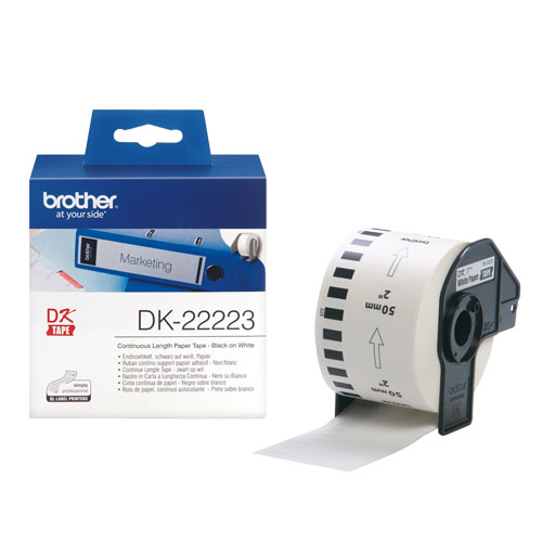 برچسب لیبل پرینتر برادر Brother DK-22223