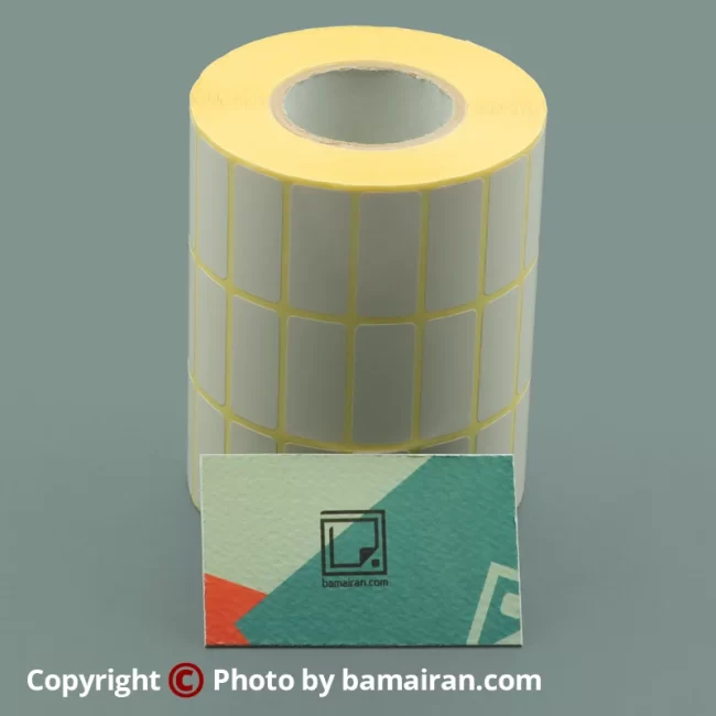 لیبل کاغذی 15×34 میلی‌متر ۳ ردیفه