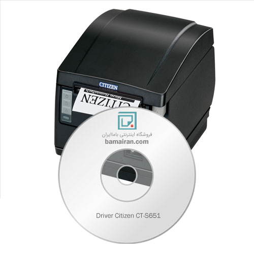 درایور فیش پرینتر Citizen CT-S651 سیتیزن