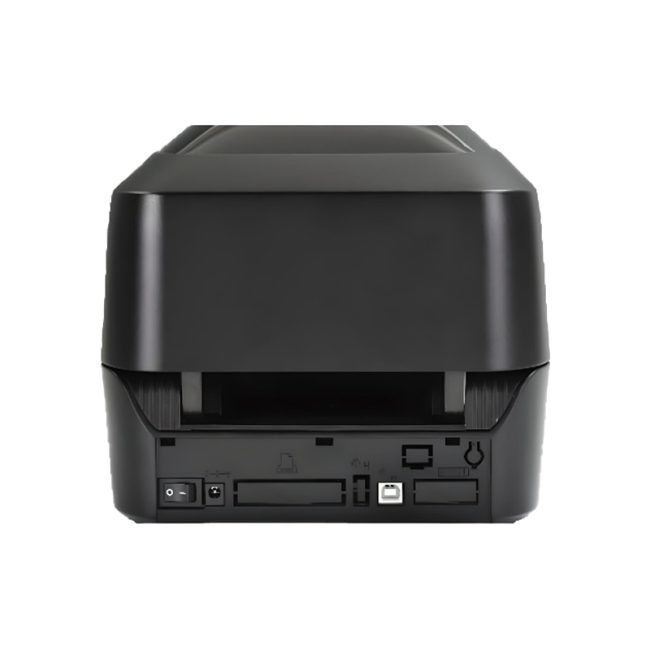 لیبل پرینتر Wincode c343c وینکود مدل مشکی از پشت