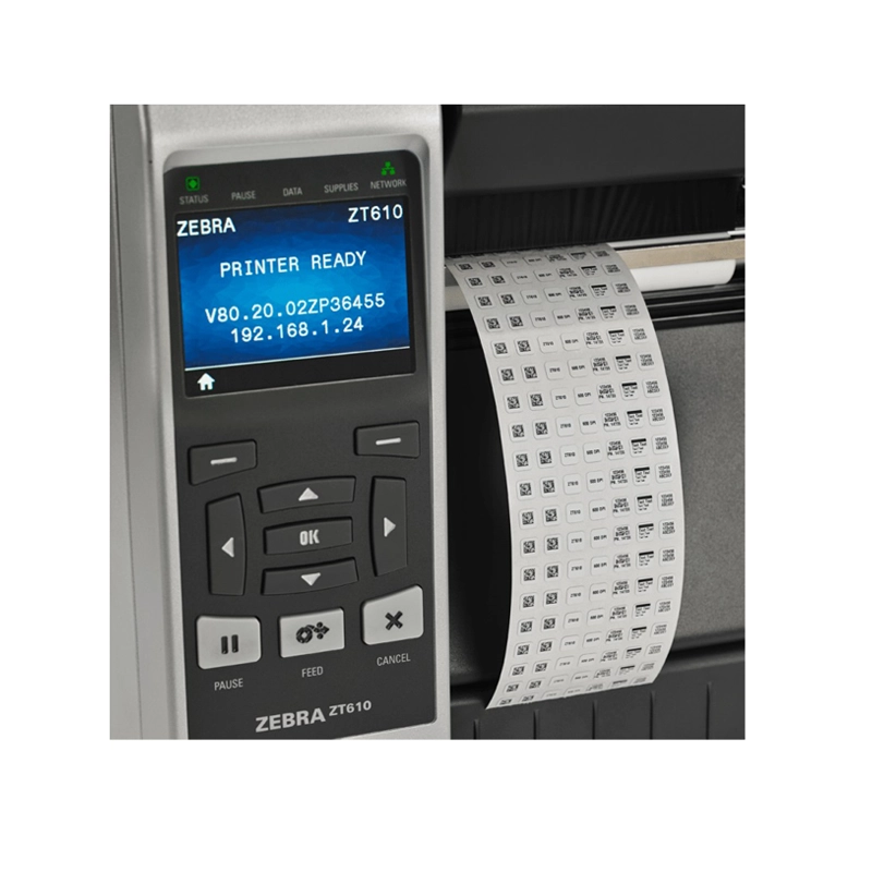 پنل کاربری لیبل پرینتر Zebra ZT610