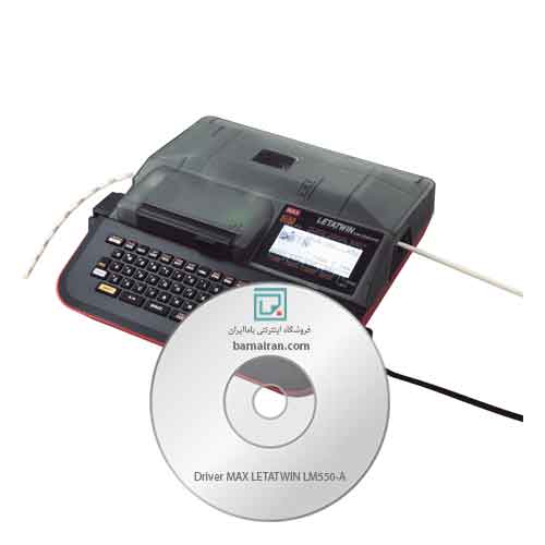 دانلود درایور و برنامه نصب لیبل زن کابل و سیم MAX LETATWIN LM-550A