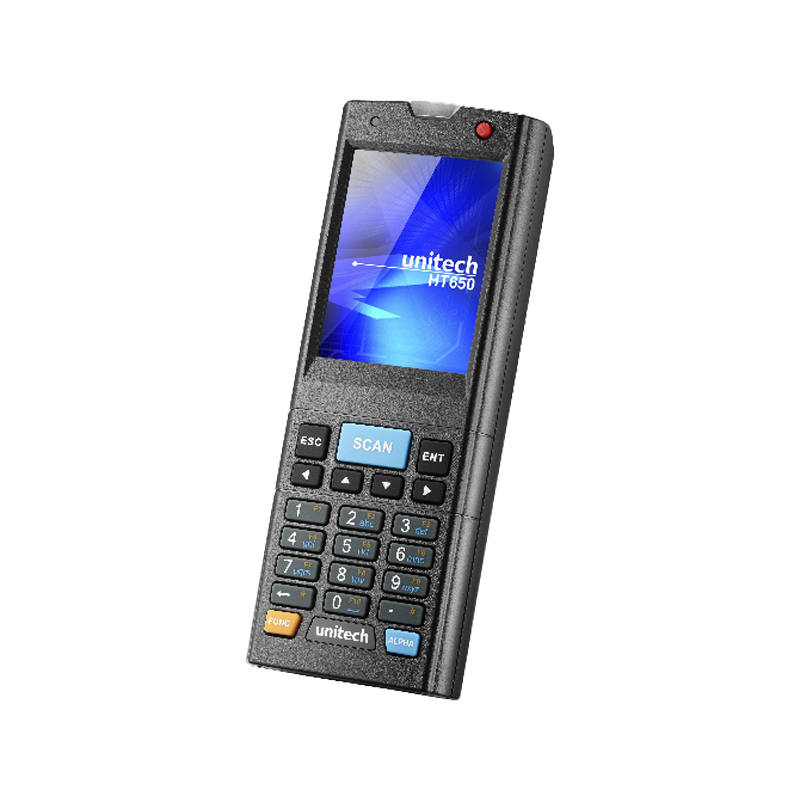 بارکدخوان Unitech SRD650 از زاویه