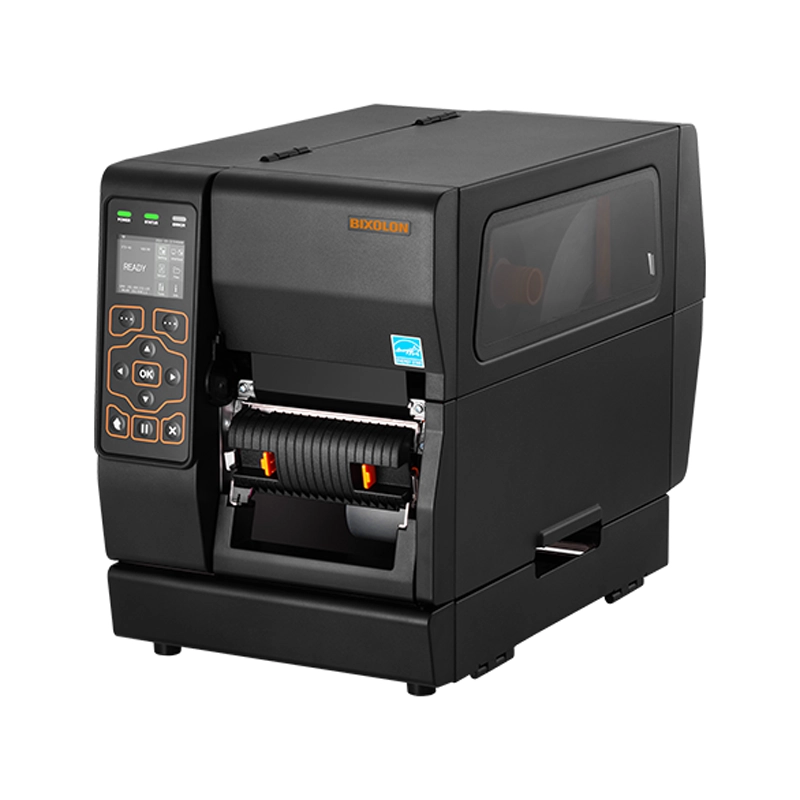 لیبل پرینتر BIXOLON XT3-40 مجهز به پیلر و ریوایندر