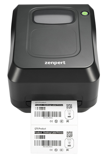نمای جلو دستگاه لیبل پرینتر zenpert 4T530