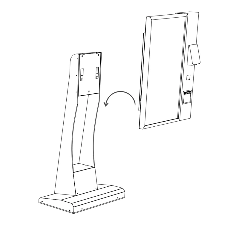کیوسک سان ویژن مدل 22inch اندرویدی (سوپر اسمارت)