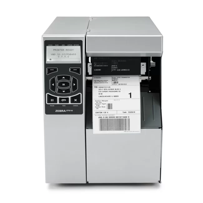 لیبل پرینتر صنعتی Zebra مدل ZT510