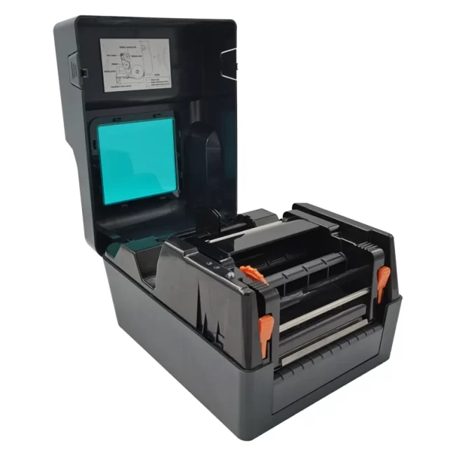 لیبل پرینتر ZEC مدل zp-403H با کاور باز
