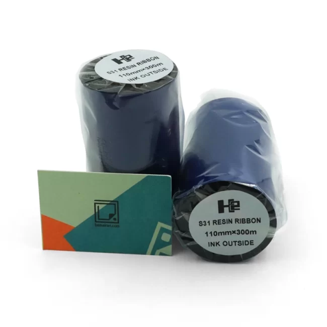 ریبون لیبل پرینتر H2 Resin 110×300 رزین مشکی