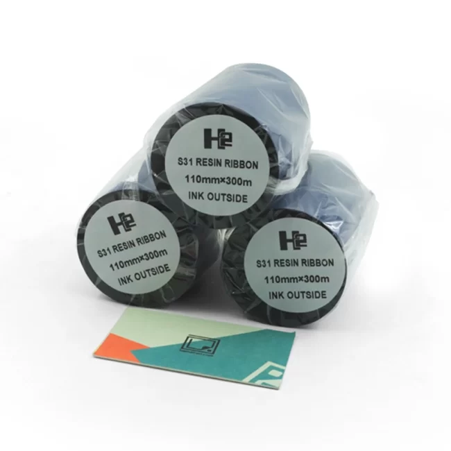 ریبون لیبل پرینتر H2 Resin 110×300 مشکی