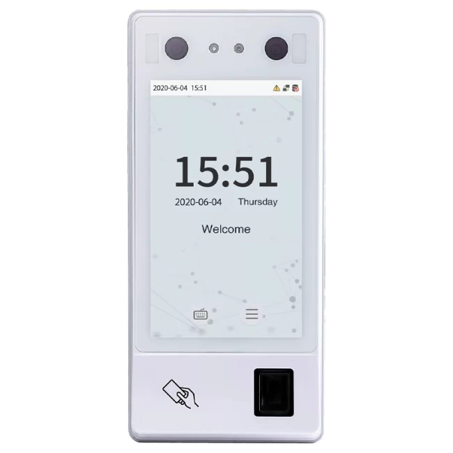 دستگاه حضور و غیاب VLOPTIMA 456 اسکنر اثر انگشت و تشخیص چهره