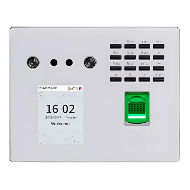 دستگاه حضور و غیاب VLECO 155 تشخیص چهره و اسکنر اثر انگشت