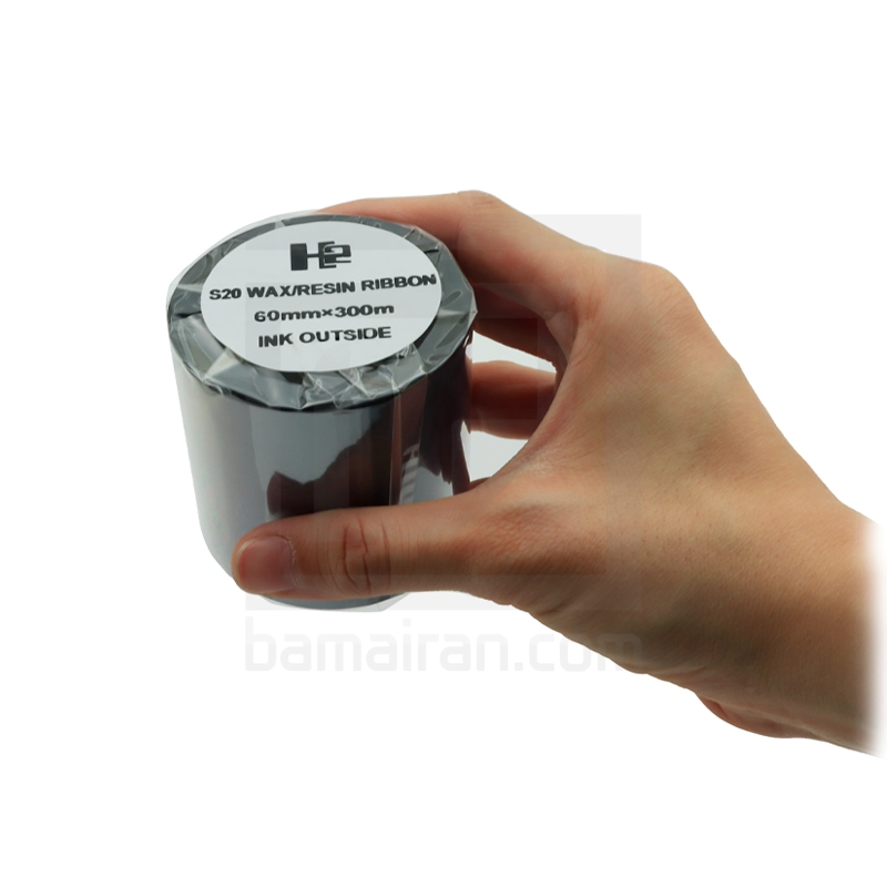 اندازه ریبون لیبل پرینترH2 WAX/Resin 60×300