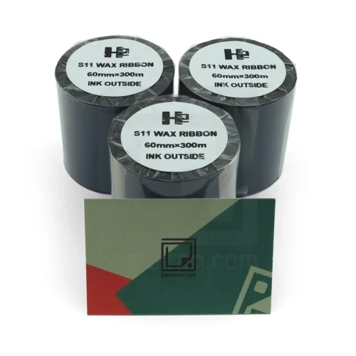 ریبون لیبل پرینتر H2 WAX 60×300