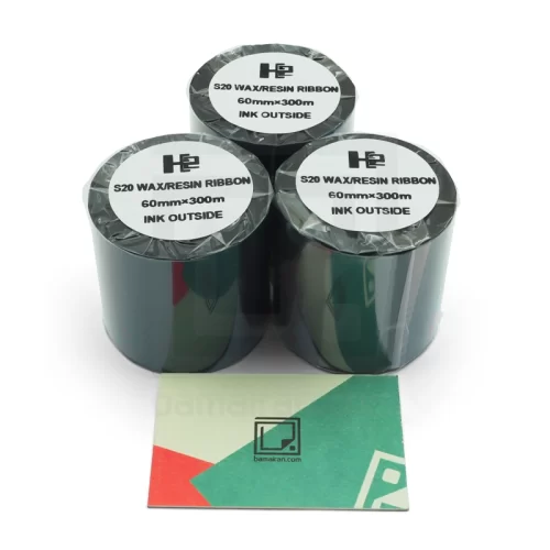 ریبون لیبل پرینتر H2 WAX-RESIN 60×300