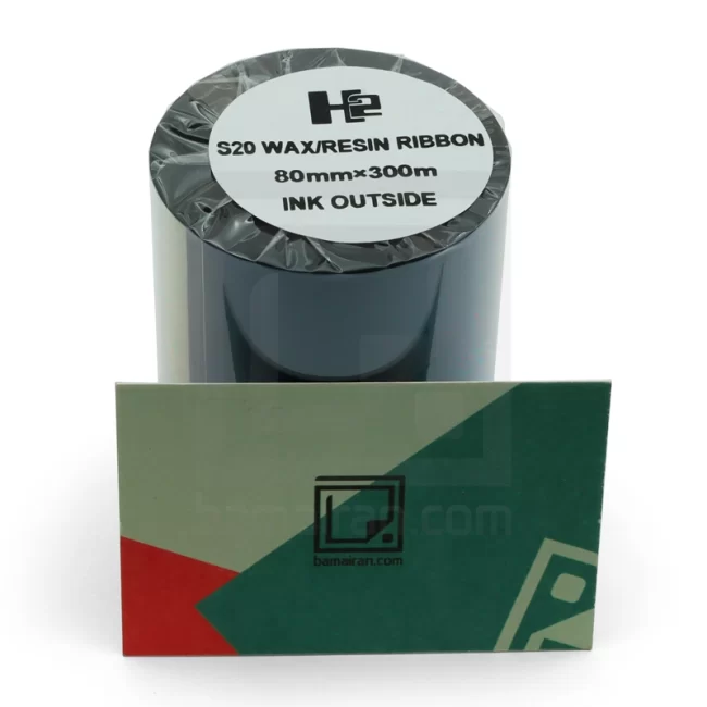 ریبون لیبل پرینتر H2 وکس رزین 80×300