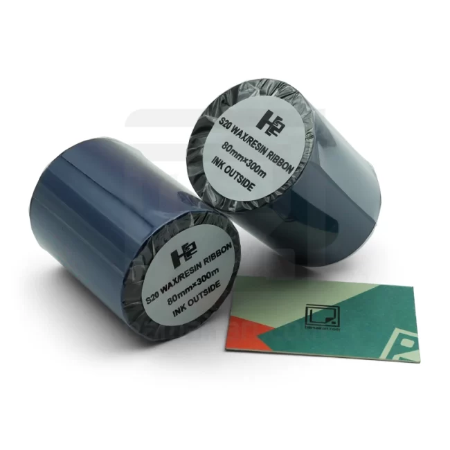 ریبون پرینتر لیبل H2 وکس رزین 80×300