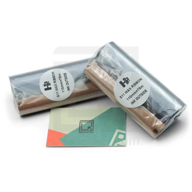 ریبون پرینتر لیبل H2 WAX 110×75