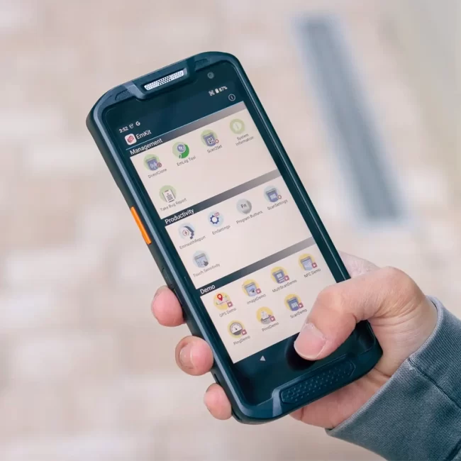 بارکدخوان و دیتاکالکتور PointMobile مدل PM84 PDA